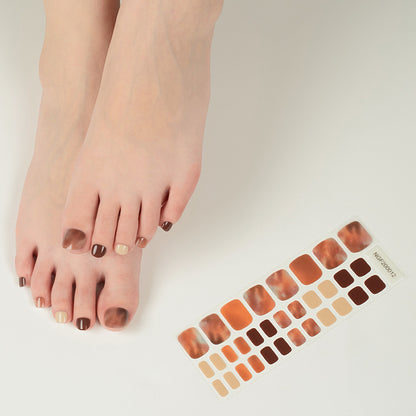 Pedi- Earthy Elegance